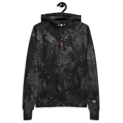 ESSOKINETIC ENTITY Unisex Champion tie-dye hoodie